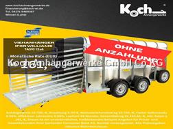 Ifor Williams Viehanhänger  TA510 12x6 178x372cm Höhe:183 3,5t (