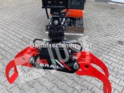 Divers Holzgreifer 1,5-3,0 to für Minibagger MS01