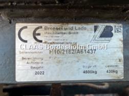 Bressel & Lade H10 Palettengabel, 1.800 mm, 4.500kg #Teleskoplade
