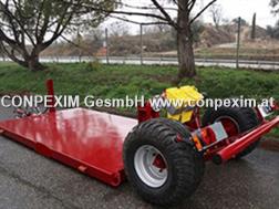 Conpexim Plattformwagen 6 m, Achse hydr. absenkbar