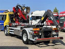 Volvo 240 / HMF Z-Crane / Radio remote / Hooklift Haakar