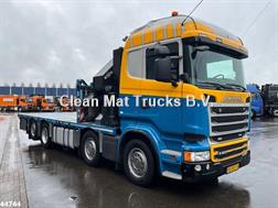 Scania R 490 Euro 6 HMF 85 Tonmeter laadkraan