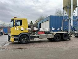 Scania G450 met haakarm Hiab 21T