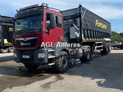 Man TGS 18.500 4X4H BLS / 60kmh / Ackerbereifung / 89 