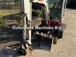 Takeuchi TB016 Minigraver CW05 + 3 Bakken