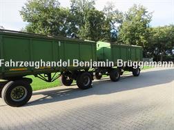 Krone DK225, 18 Tonnen Dreiseitenkipper, Kipperzug