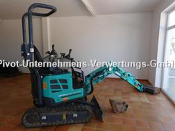 Kobelco SK 10 SR-2 *Minibagger mit Planierschild, Grabenrä