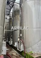 ARSILAC | Cuve inox - Fond cuillère sur jupe - 700 HL