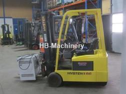 Hyster J 1.60 XMT, heftruck elek. bj 2007, duplomast, sid