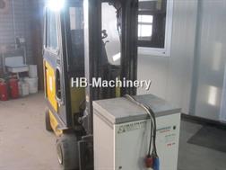 Yale 2000 kg, heftruck elek., triplex, freelift, side s