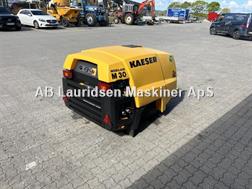Kaeser M30 kompressor på ski kun kørt 119timer