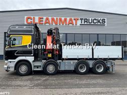 Scania R500 8x4 V8 Retarder Palfinger 53 Tonmeter laadkra
