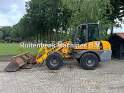 Ahlmann AL80 Shovel loader bak + vorken