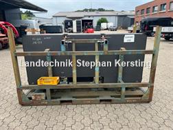 Volvo EC 220 Heckgewicht Frontgewicht Maisschild 4500 kg