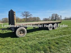 Kässbohrer Plattenanhänger 3 Achsen
