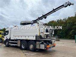 Scania P450 B 6x2*4 NA hydrocureur Kaiser Moro