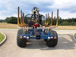 Vreten Rückewagen 1200 mit 680 SE Forstkran
