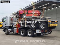 Scania R580 R 6X4 NL-Truck Diebolt D28.81 Kran Crane Holz