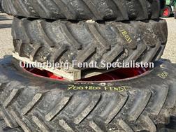 BKT 380/90R50 + 340/85R36 - spor 2m 10+10 huller - som