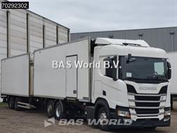 Scania R410 6X2 Refrigerated Combi Lamberet Carrier Retar
