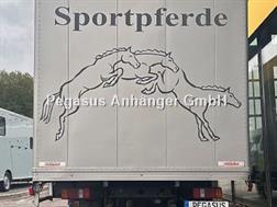 Man VW 8.153 3 Pferdetransporter Wohnabteil 7,5t.