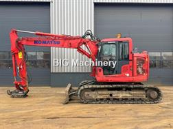 Komatsu PC138US - Tripple boom + blade