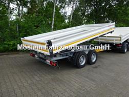 Möslein TTD 11 Weiß neuer Tandem 3- Seitenkipper Tieflade