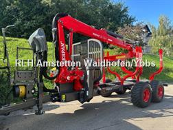 Krpan Forstanhänger GP10DF mit KRAN