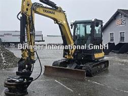 Yanmar SV60-A Bagger mit JAK 250 Fällgreifer