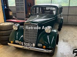 Opel SIx 4 dørs Oldtimer 6 cylindre.