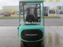 Mitsubishi Heftruck FB25K elek., weeginstallatie, triplomast,