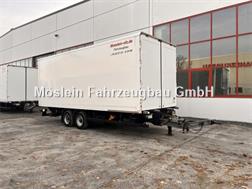 Möslein TK0105D-L Weiß Tandemkoffer Ladebordwand + Durchl