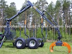 Farma CT 7,2G3-10 Rückewagen mit Druckluftbremse