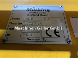 Müthing MU-H 200 Front-Heck Anbau