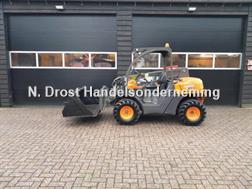Ausa T 144 H X4 mini verreiker met bak en vorken