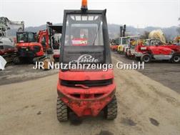 Linde H25D - Triplex-Freihub 4,3m + Seitenschieber