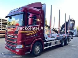 Scania R650 V8 NGS 6x4, Retarder, Jonsered Houtkraan