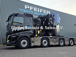 Volvo FH540 8X2 WITH HIAB 140TM CRANE Dutch Registration