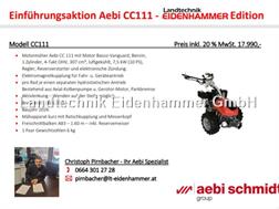 Aebi CC 111 Einführungsaktion
