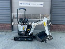 Bobcat E10 z minigraver NIEUW SLOOP / SORTEER functie hyd
