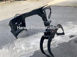 Giant Holzklemme mit Auslegerarm für Radlader - NEU