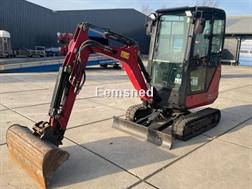 Yanmar SV17 minikraan ca 1300 draaiuren