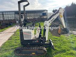 Bobcat E10 minigraver 2022 met 205 uur! CW05