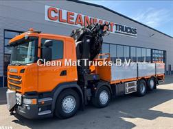 Scania G 450 Euro 6 HMF 60 Tonmeter laadkraan + Fly-Jib