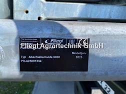 Fliegl ASA 6800 Abschiebemulde mit Hackenliftrahmen