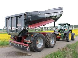 Pronar T 701 HP Hardox Halfpipe Erdmulde 22 to Vorführmas