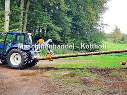 Binderberger Rückezange Forstzange Holzgreifer Frontladerzange 
