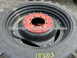 Kleber 270/95R38 - stilbare fælge m. uds.nav