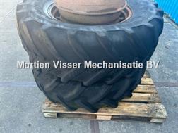 Michelin Dubbelwiel passend aan 25 Inch velg+haak
