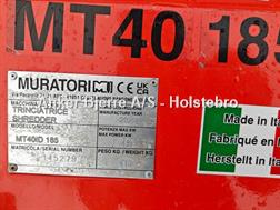 Muratori MT40-185 Hydraulisk - Brugt maks. 10 timer